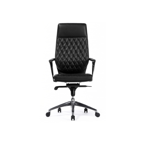 Офисное кресло Isida black, satin chrome