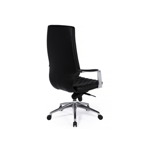 Офисное кресло Isida black, satin chrome