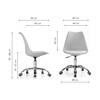 Офисное кресло Kolin white