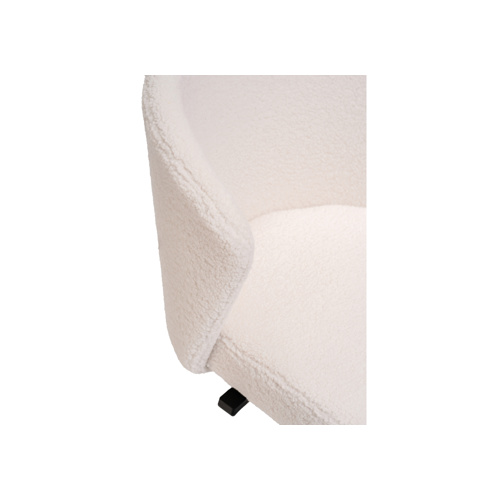 Офисное кресло Lika white teddy