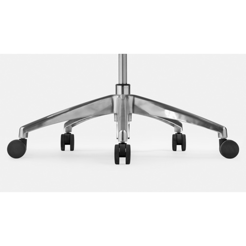 Офисное кресло Sarabi white, satin chrome