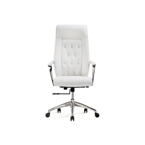 Офисное кресло Sarabi white, satin chrome