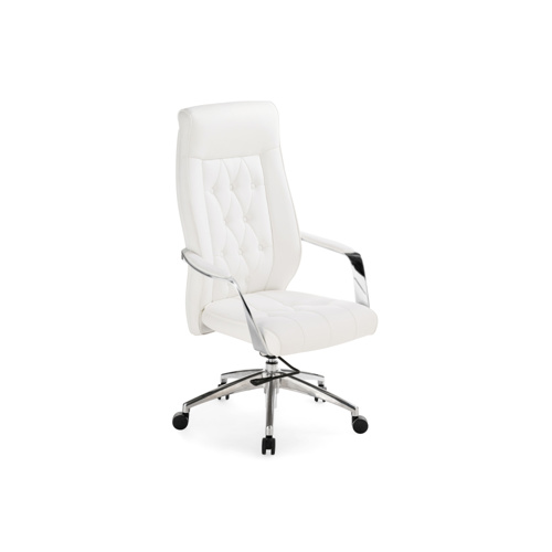 Офисное кресло Sarabi white, satin chrome