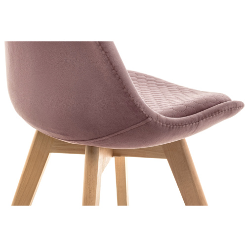 Обеденная группа Ахели light purple, wood, white