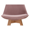 Обеденная группа Ахели light purple, wood, white