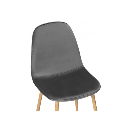 Обеденная группа Дилай 90 white, dark gray