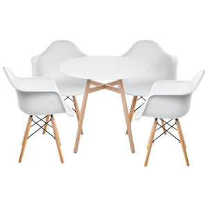 Обеденная группа Гвин white, wood
