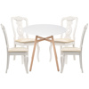 Обеденная группа Номиа 80 white, wood