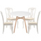 Обеденная группа Номиа 80 white, wood Обеденная группа Номиа 80 white, wood