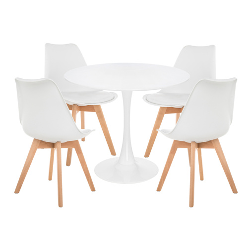Обеденная группа Зарту white, wood