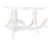 Стол деревянный Louvre 160(337)х106х76 butter white
