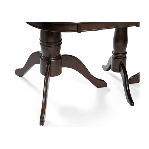 Стол деревянный Louvre 160(337)х106х76 tobacco