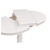 Стол деревянный Moena 100(129)х70х76 butter white
