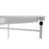 Журнальный стол Tray 47х51 white