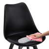 Пластиковый стул Bonuss black, black