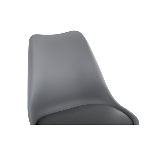 Пластиковый стул Bonuss dark gray