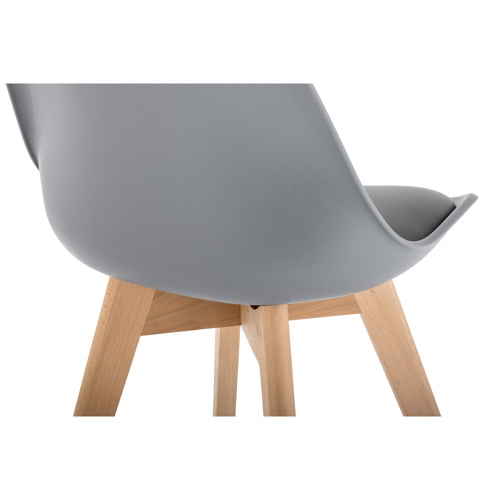 Пластиковый стул Bonuss dark gray