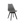 Пластиковый стул Bonuss dark gray, black