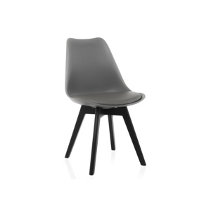 Пластиковый стул Bonuss dark gray, black