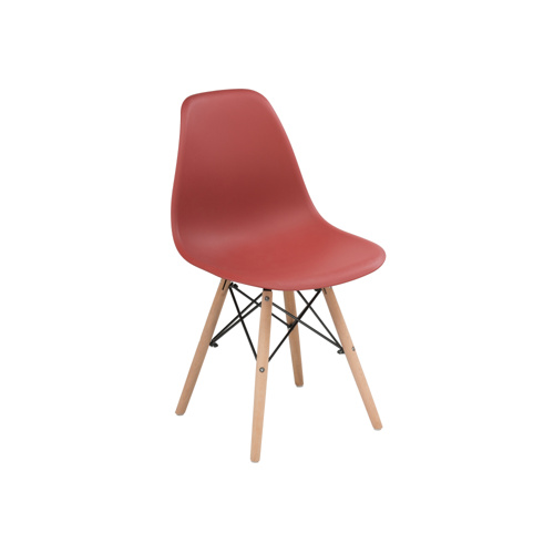 Пластиковый стул Eames PC-015 bordeaux