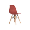 Пластиковый стул Eames PC-015 bordeaux