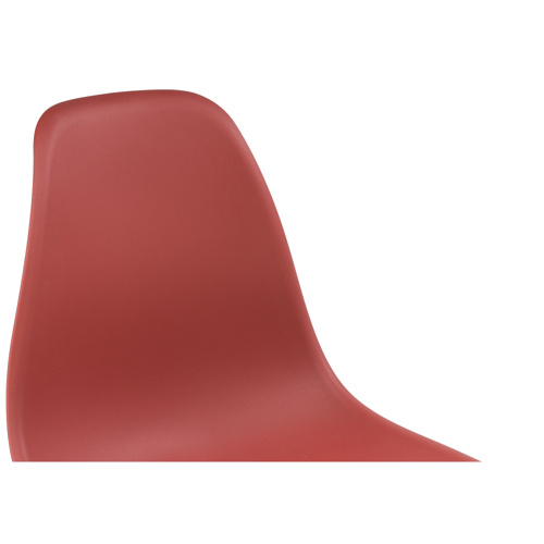Пластиковый стул Eames PC-015 bordeaux