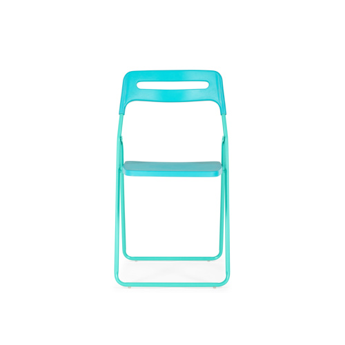 Пластиковый стул Fold складной blue