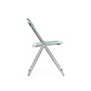 Пластиковый стул Fold складной clear gray-blue