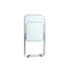 Пластиковый стул Fold складной clear gray-blue