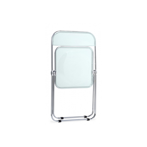 Пластиковый стул Fold складной clear gray-blue