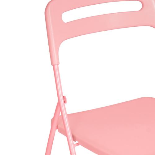 Пластиковый стул Fold складной pink