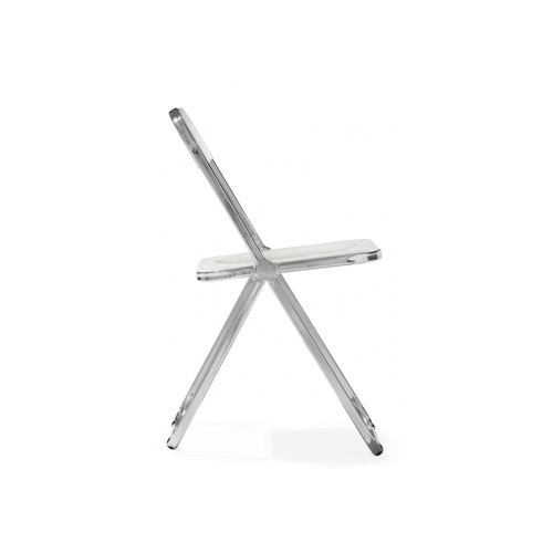 Пластиковый стул Fold складной white