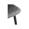 Стул Capri dark gray / black