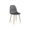 Стул Capri dark gray / wood Стул Capri dark gray / wood