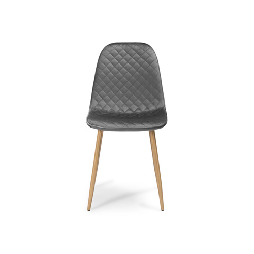 Стул Capri dark gray / wood