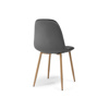 Стул Capri dark gray / wood