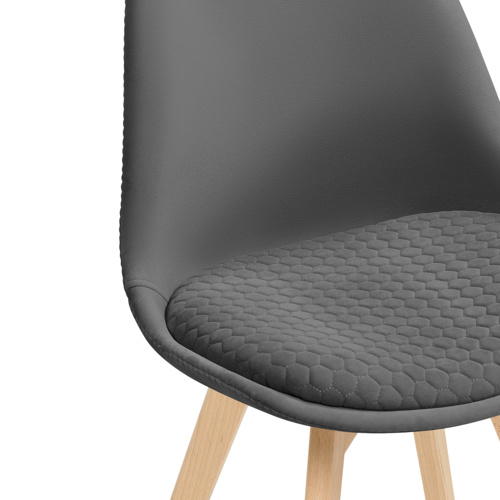 Стул деревянный Bonuss dark gray, wood