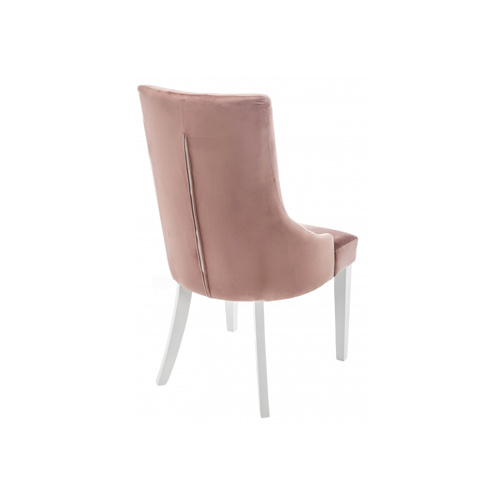 Стул деревянный Elegance white, terracotta