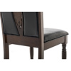 Стул деревянный Gala dirty oak, black