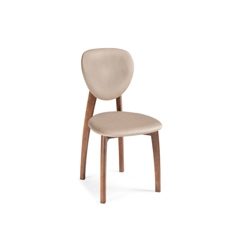 Стул деревянный Вакимо tenerife beige, орех миланский