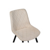 Стул Fox beige / black
