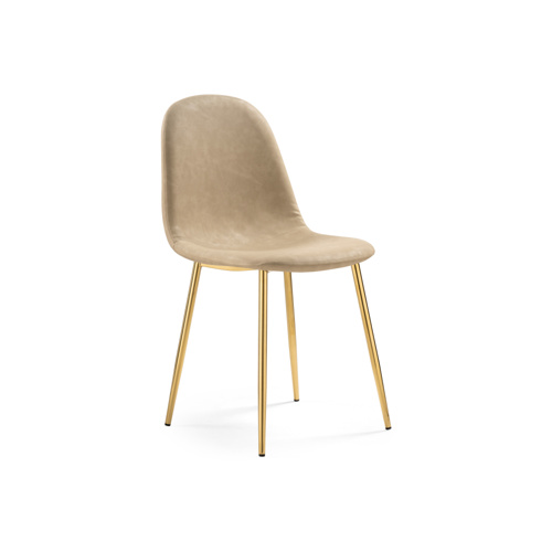 Стул Lilu 1 yellow / gold