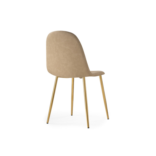 Стул Lilu 1 yellow / gold