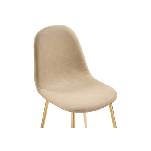Стул Lilu 1 yellow / gold