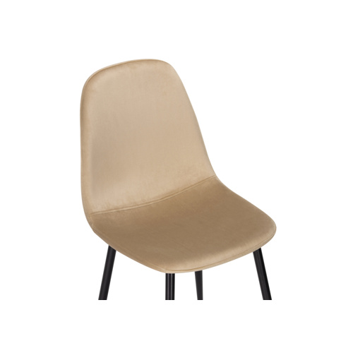 Стул Lilu dark beige / black