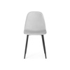 Стул Lilu light grey / black