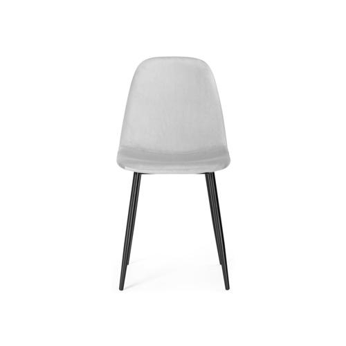 Стул Lilu light grey / black
