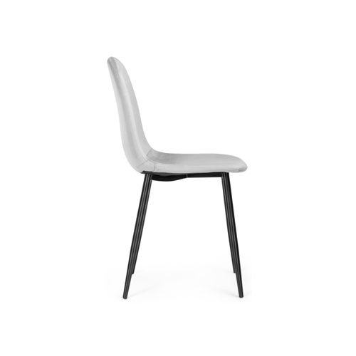 Стул Lilu light grey / black