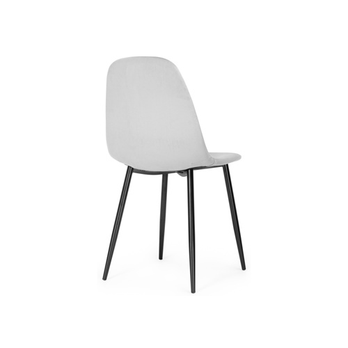 Стул Lilu light grey / black
