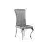 Стул Lund dark grey / steel
